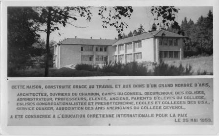 Plaque commémorative du Batisco (1953)