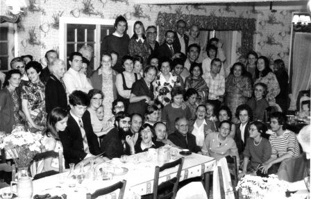 Le personnel du Collège Cévenol en Juin 1972